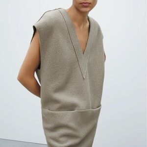 Zara Wool Sleeveless Tunic